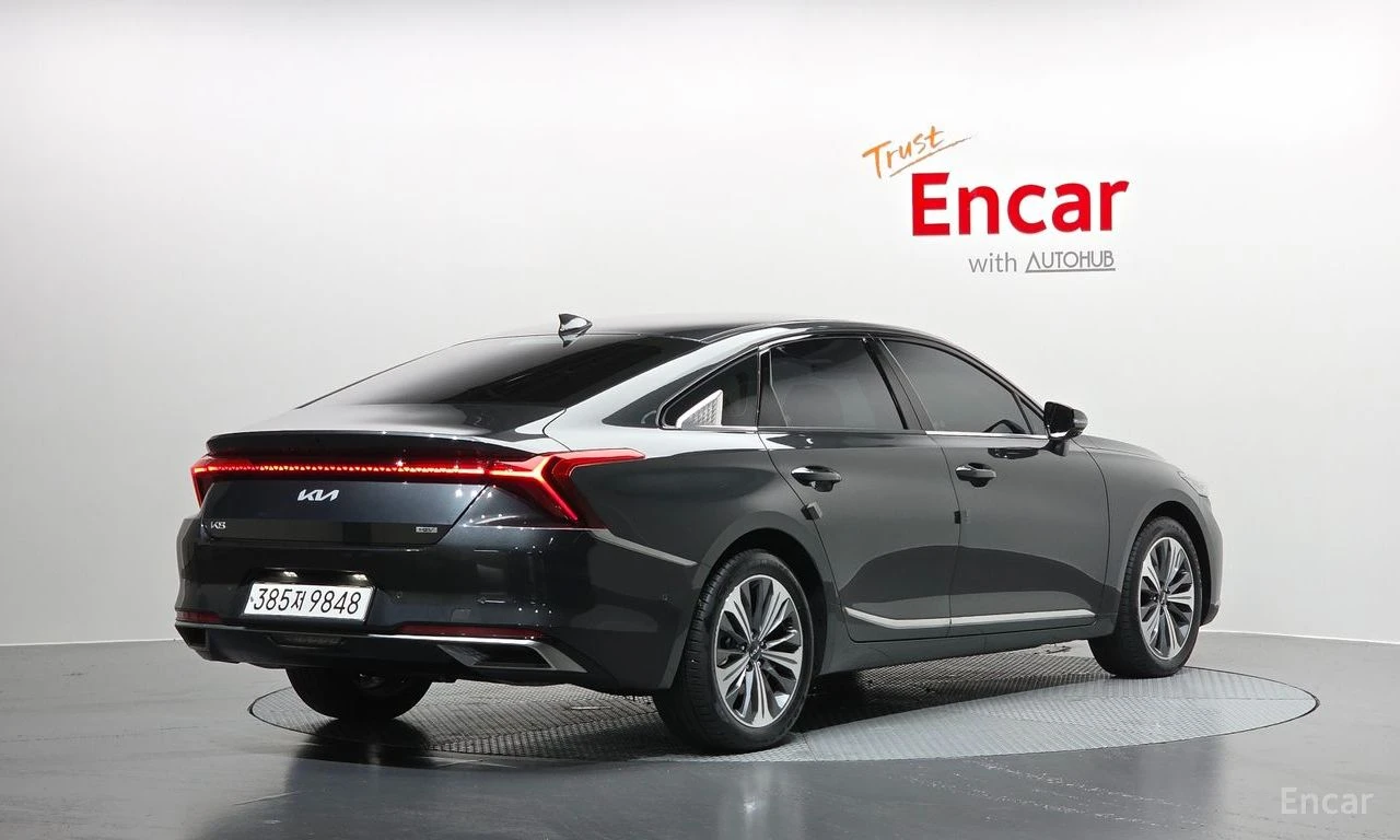 Kia K8 HYBRID* NOBLESSE* ПОДГРЕВ* ОБДУХВАНЕ* LANE* ASSIST, снимка 2 - Автомобили и джипове - 55597532