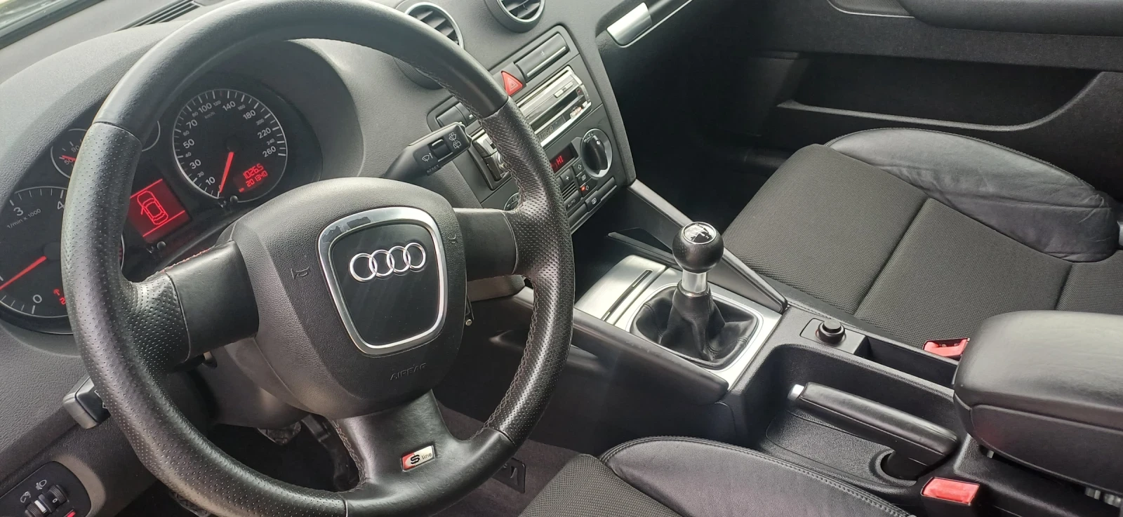 Audi A3 1.9 TDI S-LINE, снимка 8 - Автомобили и джипове - 56238282