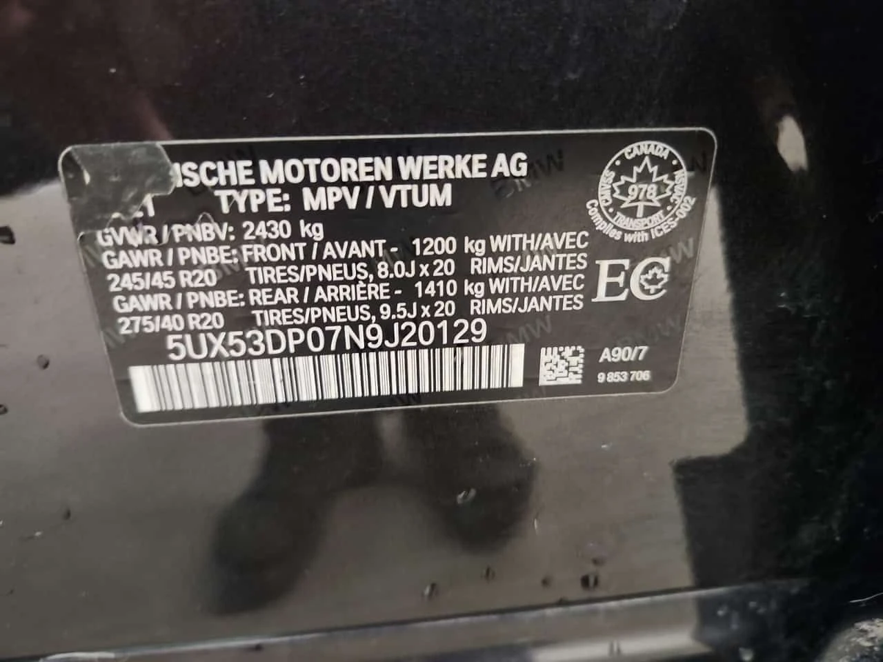 BMW X3 XDRIVE30I  CARFAX, снимка 15 - Автомобили и джипове - 54258441