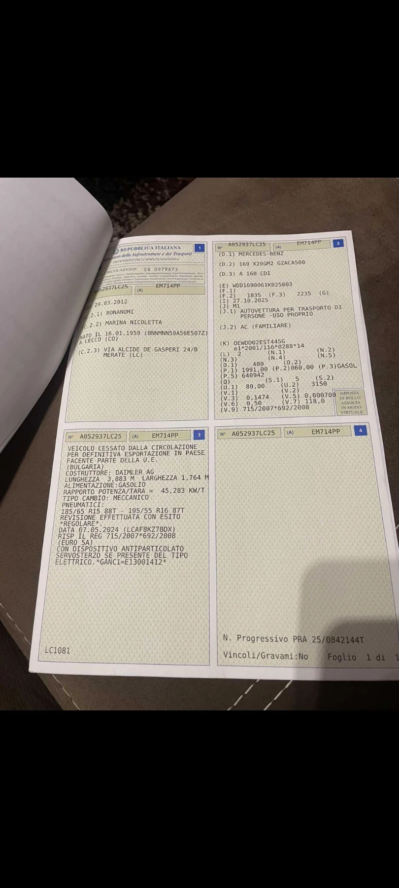 Mercedes-Benz A 160 A160 CDI | Mobile.bg   15