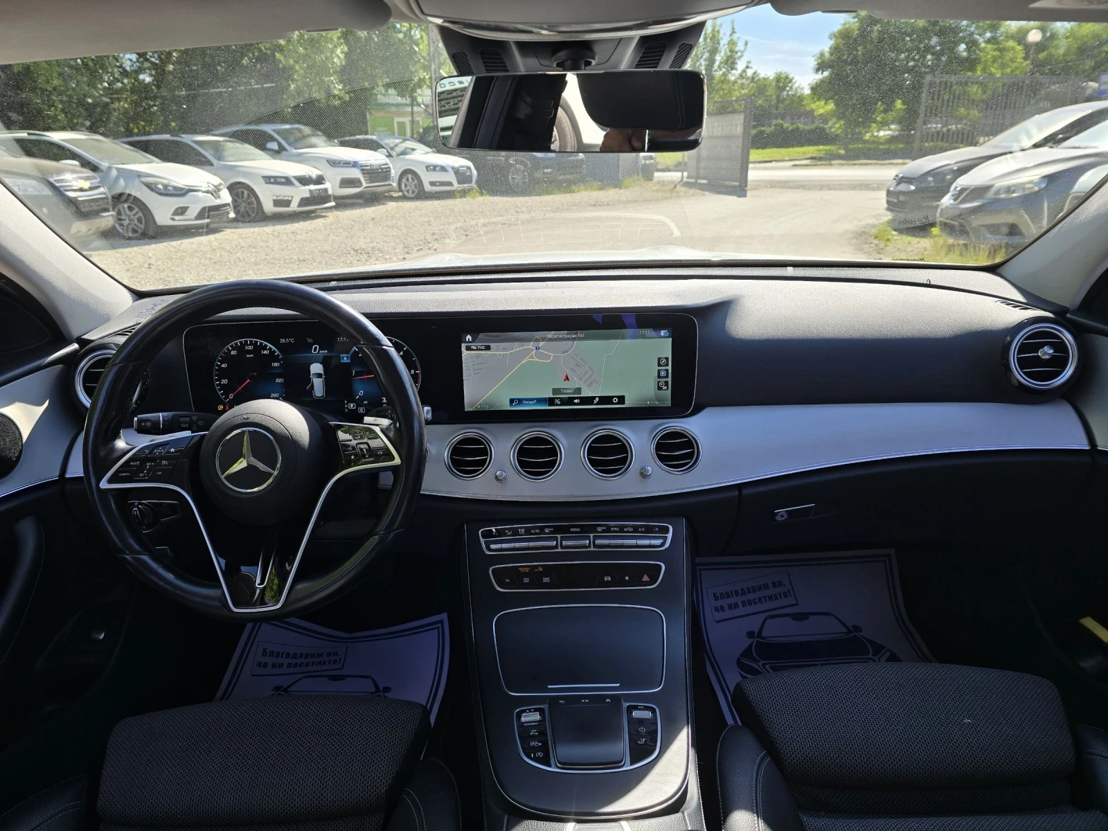 Mercedes-Benz E 200 D 160к.с Business Sport , снимка 15 - Автомобили и джипове - 54734582
