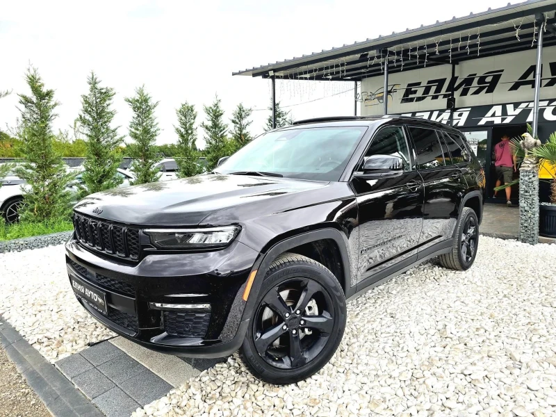 Jeep Grand cherokee LIMITED 5+ 1 FULL BLACK EDITION ПАНО ЛИЗИНГ 100%, снимка 2 - Автомобили и джипове - 47097777