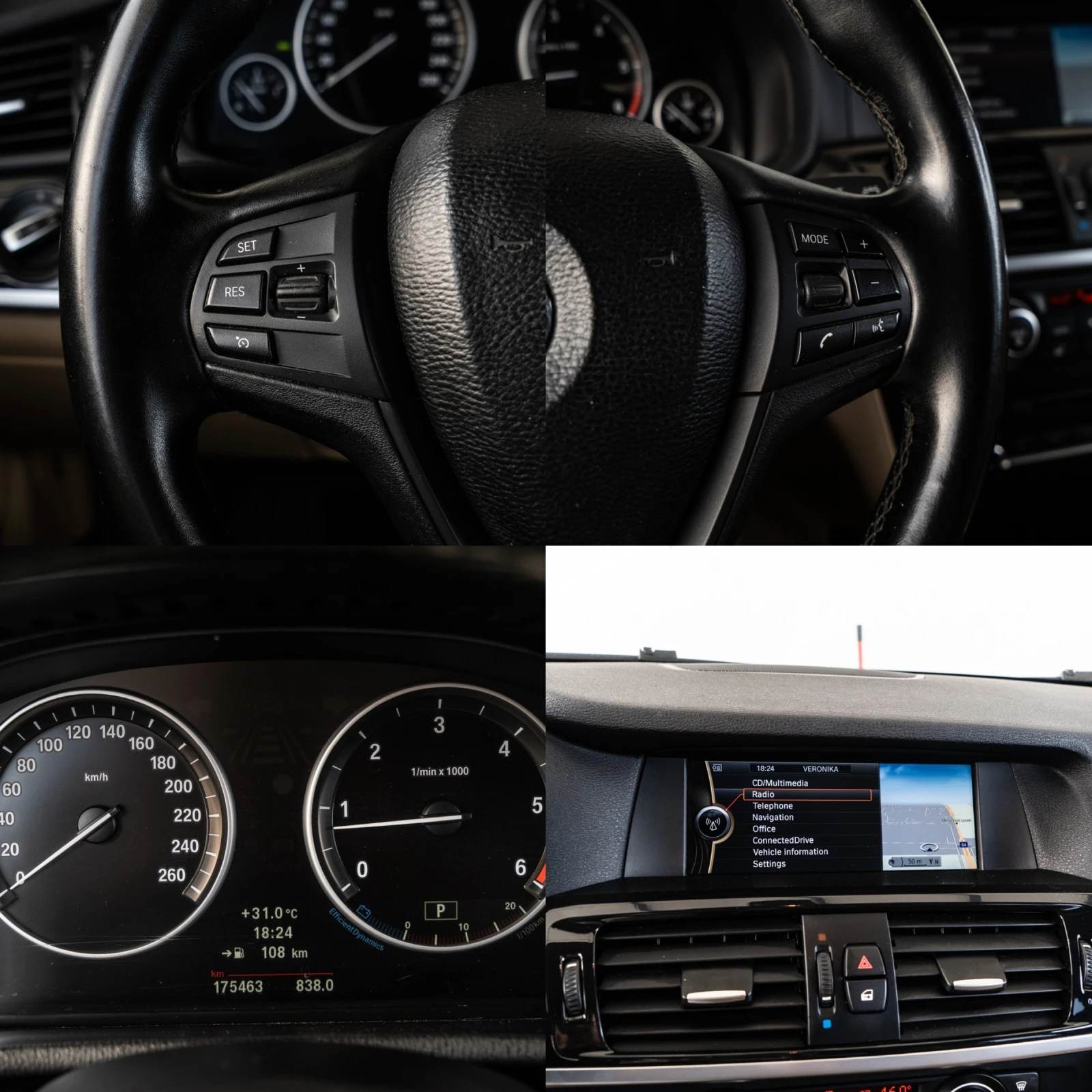 BMW X3 20D = 2012 = TOP = ГАРАНЦИЯ = ЛИЗИНГ, снимка 16 - Автомобили и джипове - 55003733