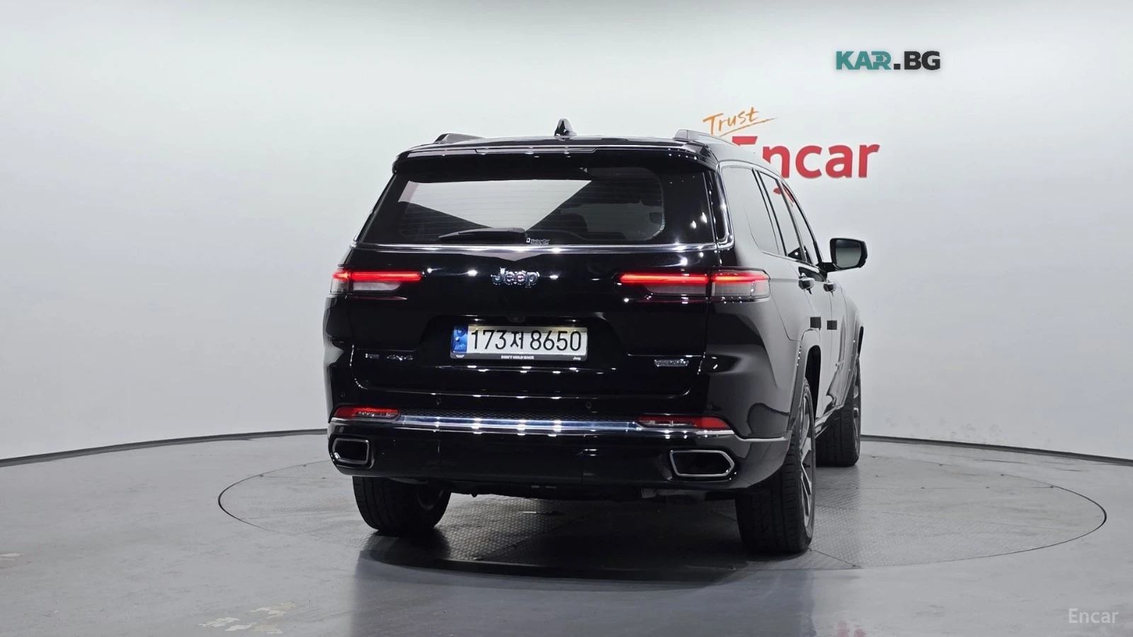 Jeep Grand cherokee OVERLAND* 3.6* 4X4* MCINTOSH* HUD* 360* PANO* ОБДУ, снимка 4 - Автомобили и джипове - 56201581