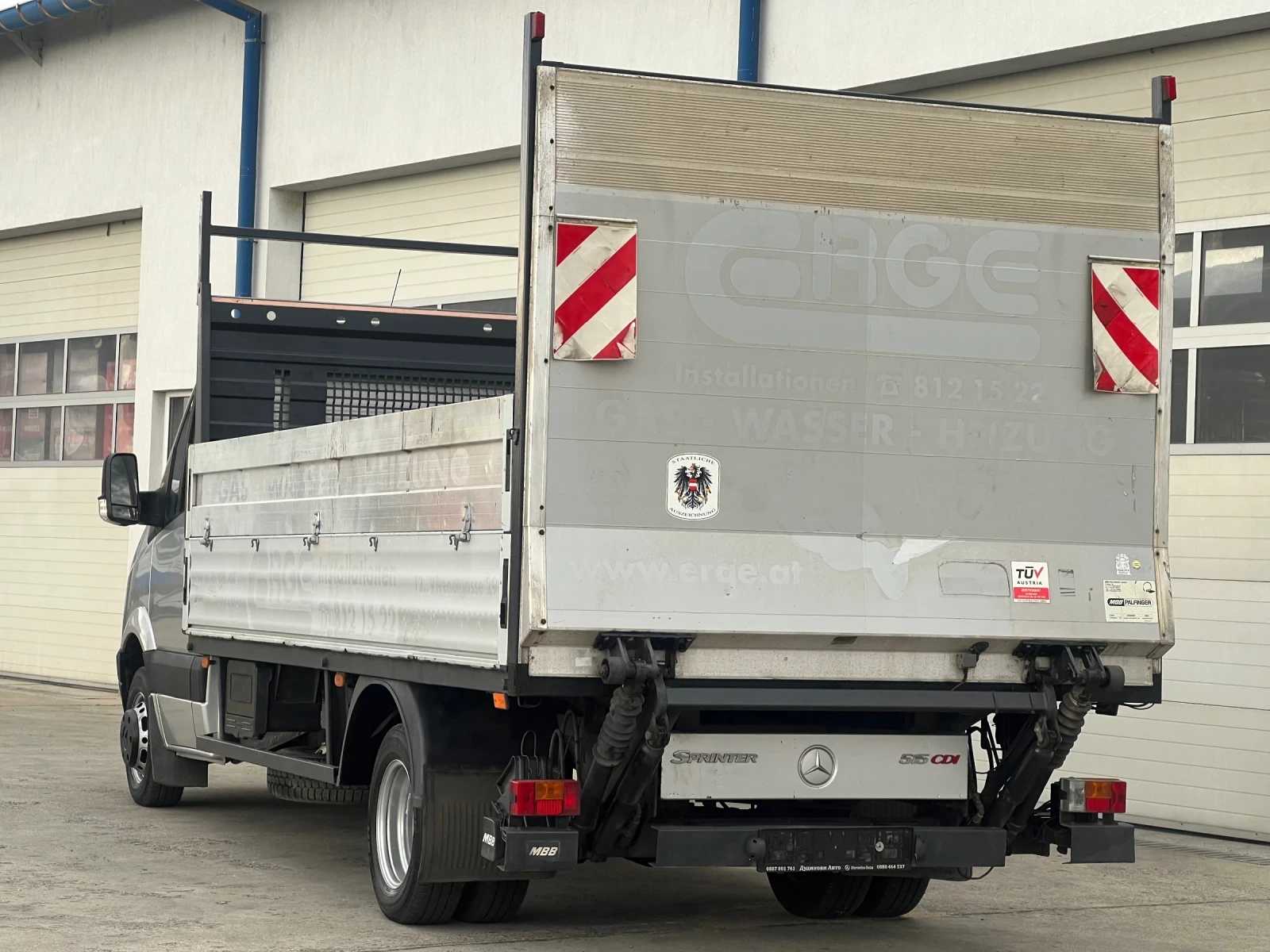 Mercedes-Benz Sprinter OM646/Дв.гума /Падащ борд / 171 000км !!!  - изображение 5