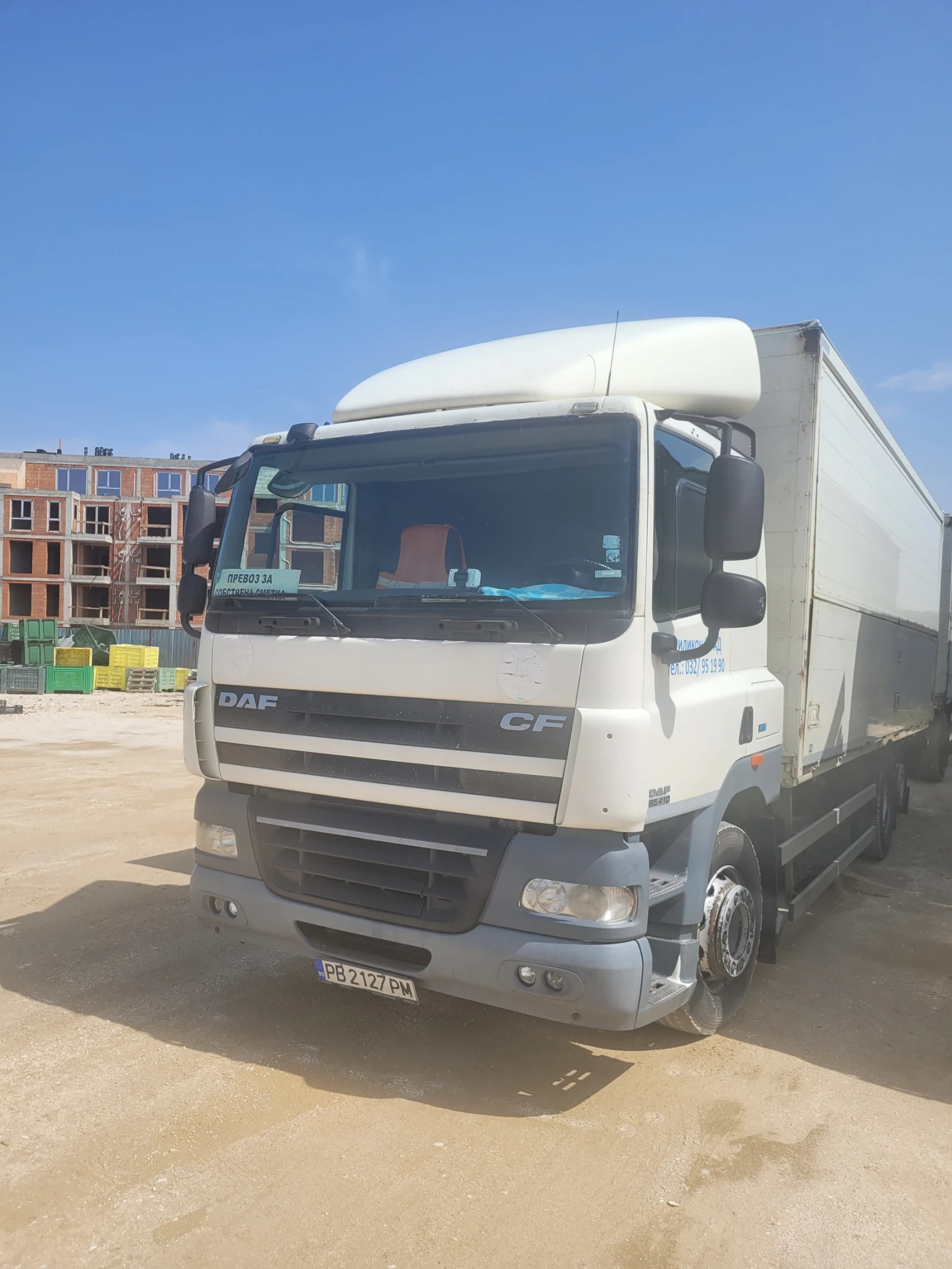 Daf CF Бордови /тип бираджийка/+ п.борд | Mobile.bg — изображение 1