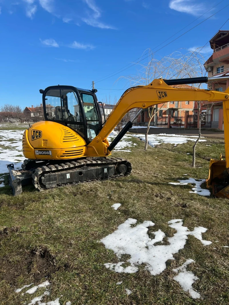 Багер JCB 8056, снимка 5 - Индустриална техника - 48853114