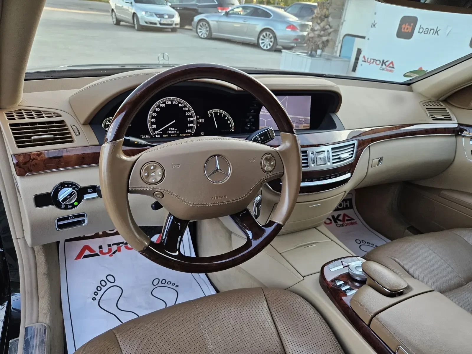 Mercedes-Benz S 500 LONG= 5.5i-388кс= ОБДУХВАНЕ= ВАКУУМ= ШИБЕДАХ - изображение 8