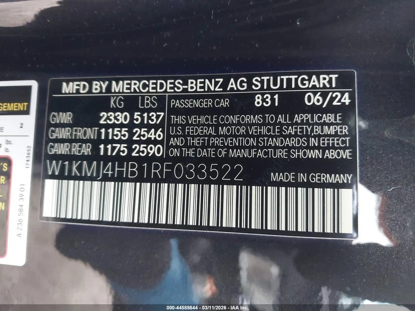 Mercedes-Benz CLE 300 2.0L I-4 DI, DOHC, VVT, TURBO, 255HP All Wheel | Mobile.bg � ����������� 9