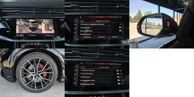 Audi SQ8 * RS interior* SQ8* Pano* B & O* 360* 22 inch* , снимка 16 - Автомобили и джипове - 52281465