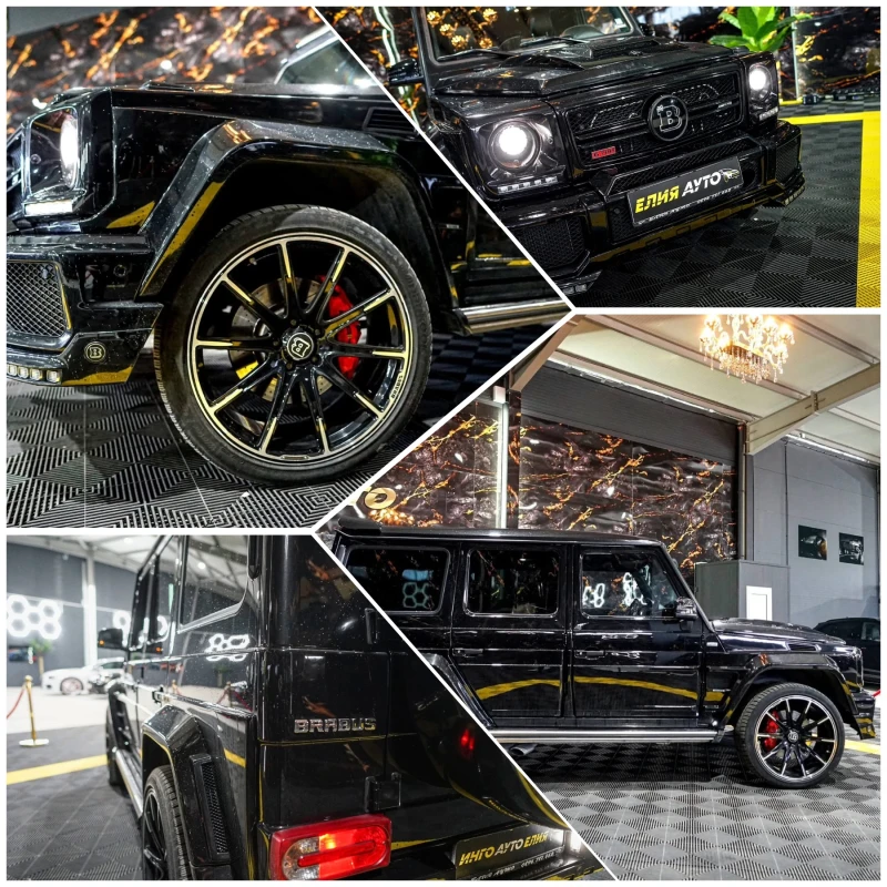 Mercedes-Benz G 63 AMG 4 MATIC FULL BRABUS PACK РЯДКА КОЖА ЛИЗИНГ 100%, снимка 17 - Автомобили и джипове - 52889500