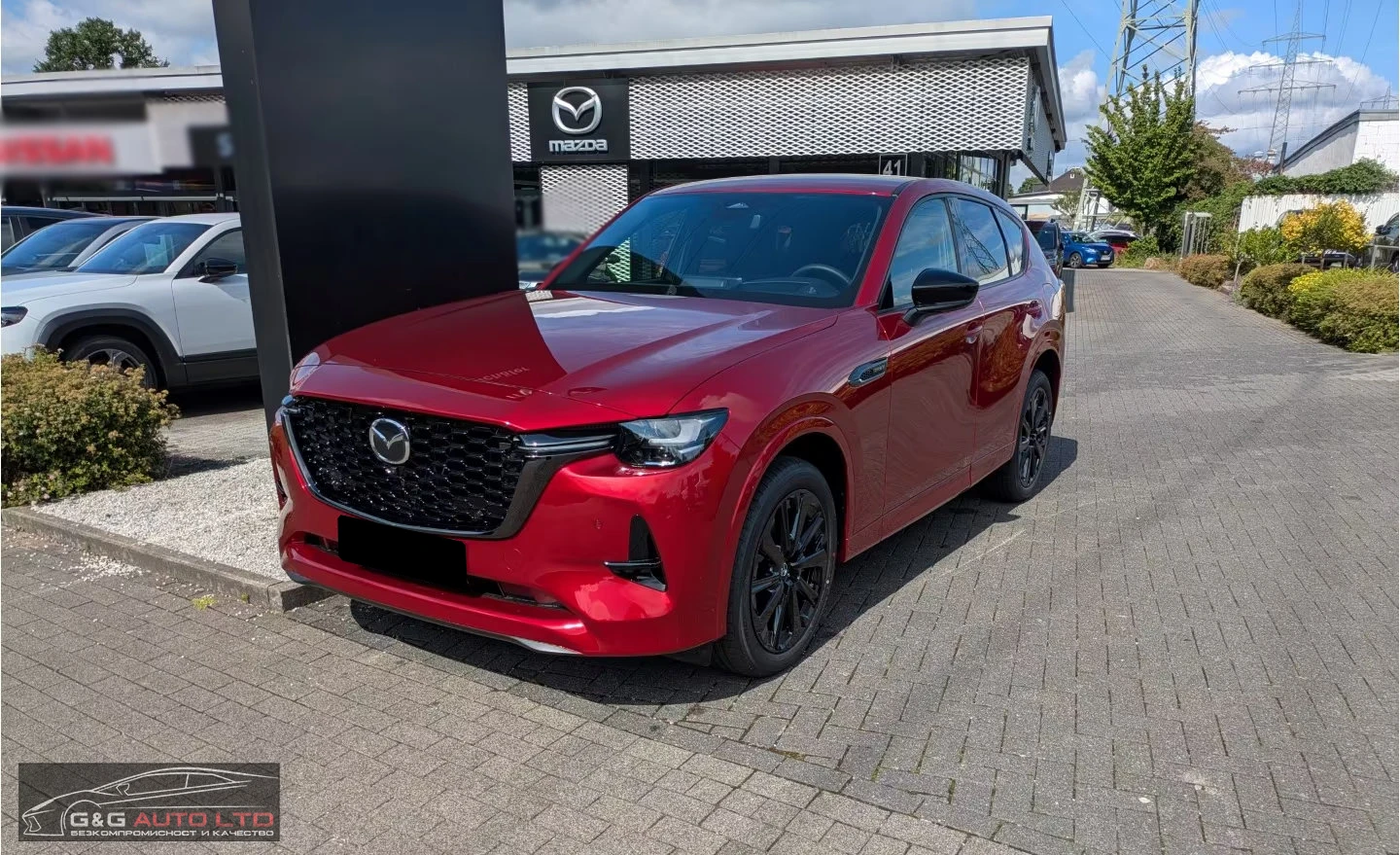 Mazda CX-60 НОВ!/PHEV/HOMURA/328HP/360CAM/MEMORY/HUD/LED/715f, снимка 1