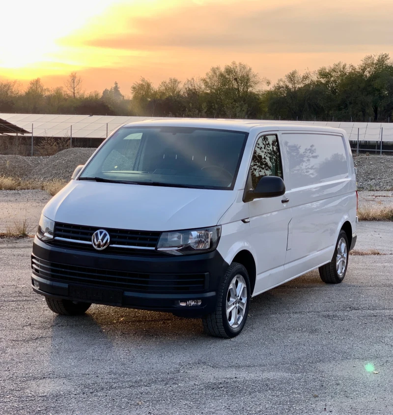 VW Transporter 2019г* EU6* MAXXII БАЗА* ДВОЕН КЛИМАТИК* 17 ДЖАНТА, снимка 1 - Бусове и автобуси - 47788388