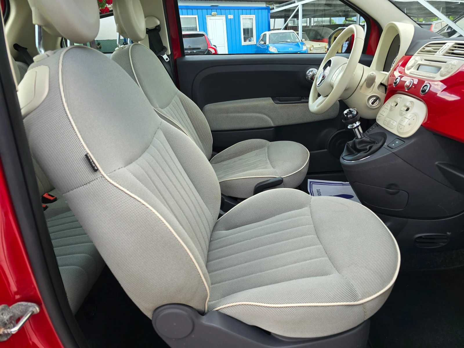 Fiat 500 1.2 БЕНЗИН ! ! КЛИМАТРОНИК - изображение 10