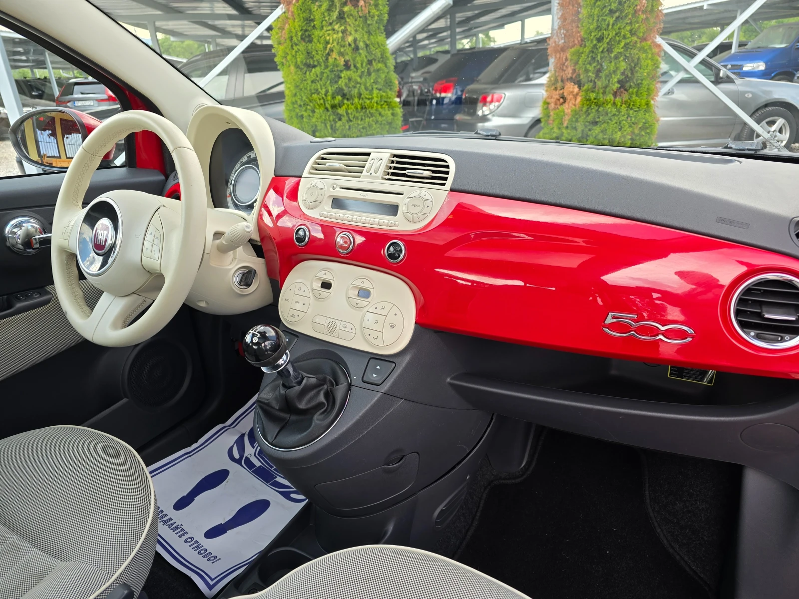 Fiat 500 1.2 БЕНЗИН ! ! КЛИМАТРОНИК - изображение 9