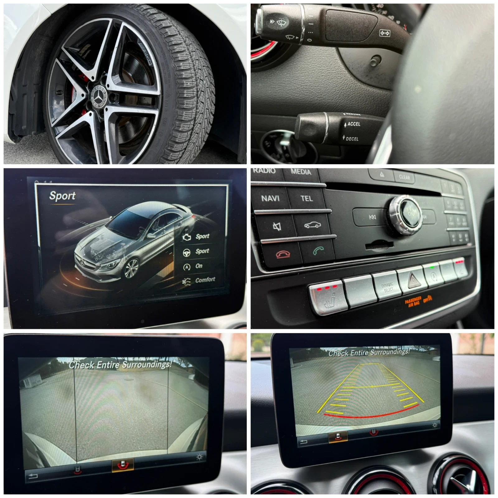 Mercedes-Benz CLA 250 4matic* AMG* �.�����* ��������* ������* �������*  | Mobile.bg � ����������� 16