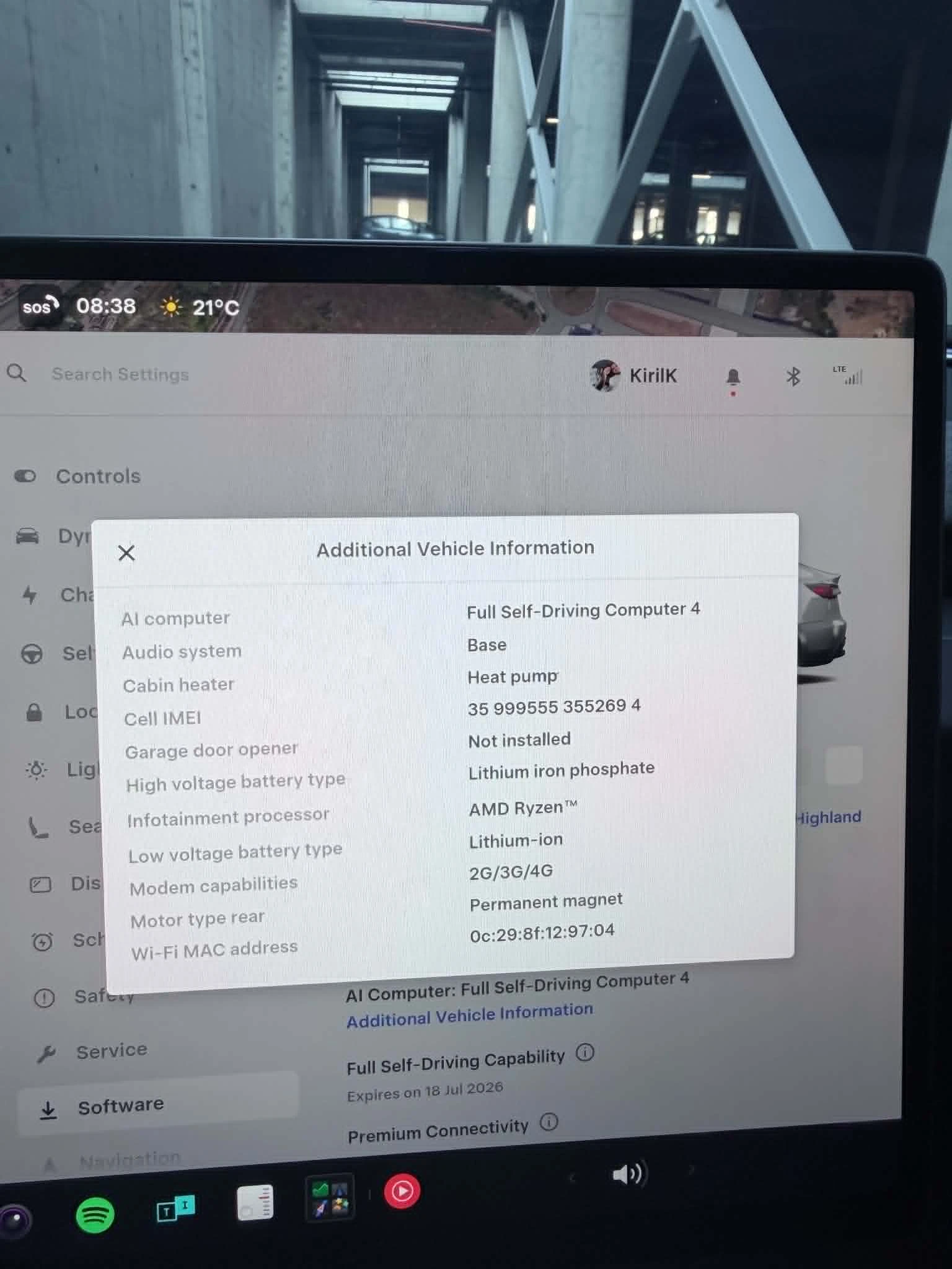 Tesla Model 3 Highland RWD Пълна гаранция, снимка 12 - Автомобили и джипове - 55066685
