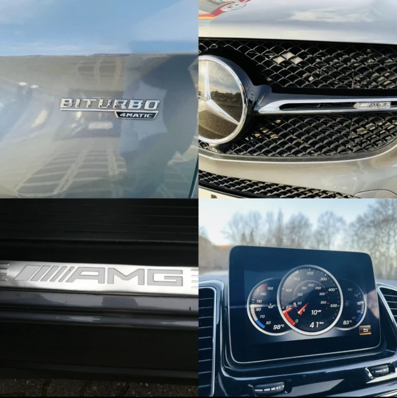 Mercedes-Benz GLE 43 AMG BiTurbo-AMG* 4MАTIK* Distronic* 360 * Oбдухване* , снимка 13 - Автомобили и джипове - 49363906