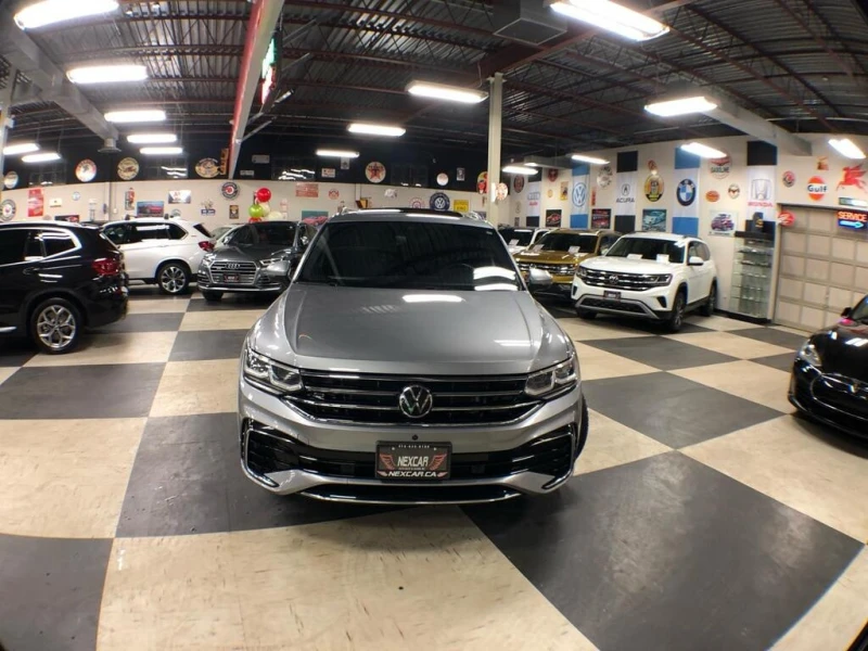 VW Tiguan * HIGHLINE R LINE AWD LEATHER PAN/ROOF NAVI CAMERA, снимка 2 - Автомобили и джипове - 53034795