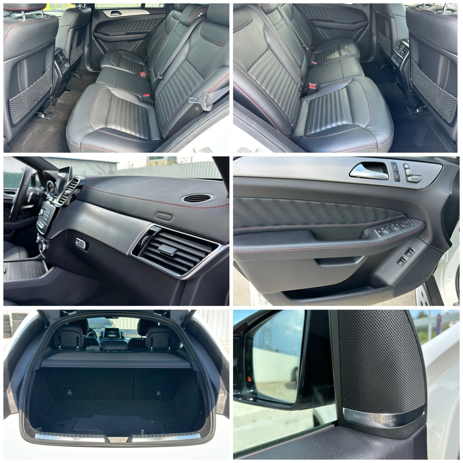 Mercedes-Benz GLE 350 COUPE AMG MAXTON-150хил.км-9G-ACC-КАМЕРА360-РЕКАРО, снимка 14 - Автомобили и джипове - 54855933