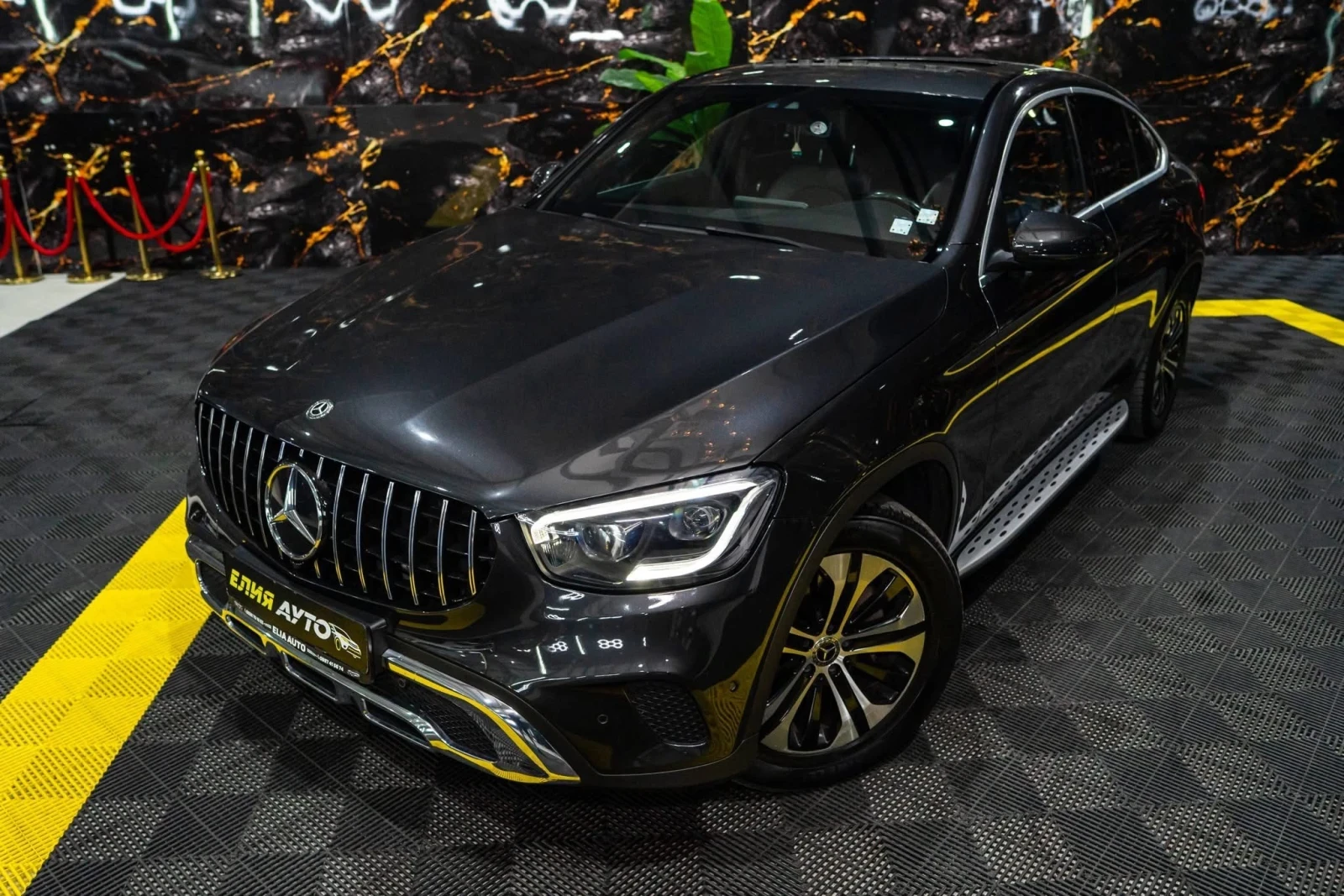 Mercedes-Benz GLC 300 D COUPE 4MATIC SPORT LINE LED NAVI ЛИЗИНГ 100%, снимка 5 - Автомобили и джипове - 55047521