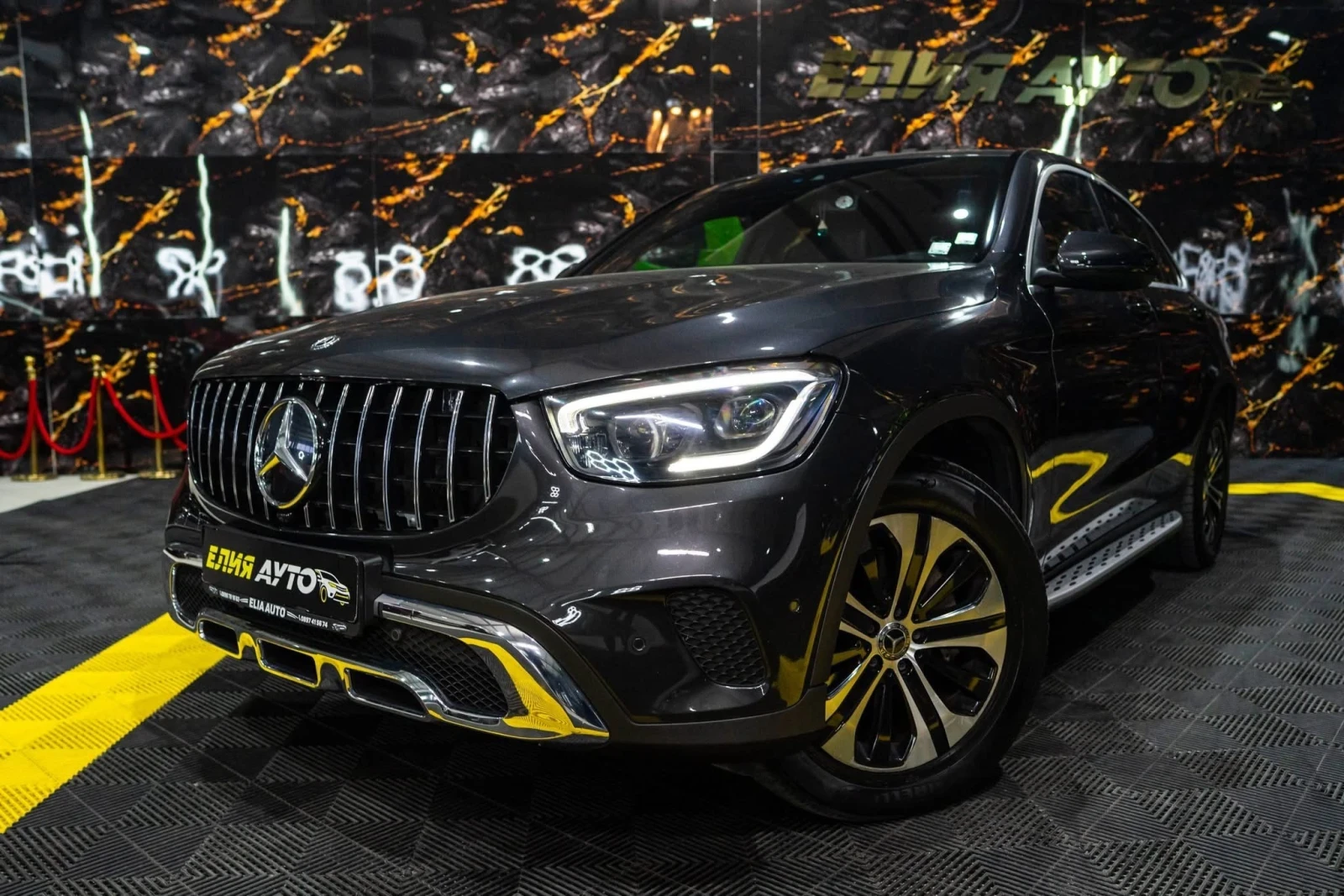 Mercedes-Benz GLC 300 D COUPE 4MATIC SPORT LINE LED NAVI ЛИЗИНГ 100%, снимка 4 - Автомобили и джипове - 55047521
