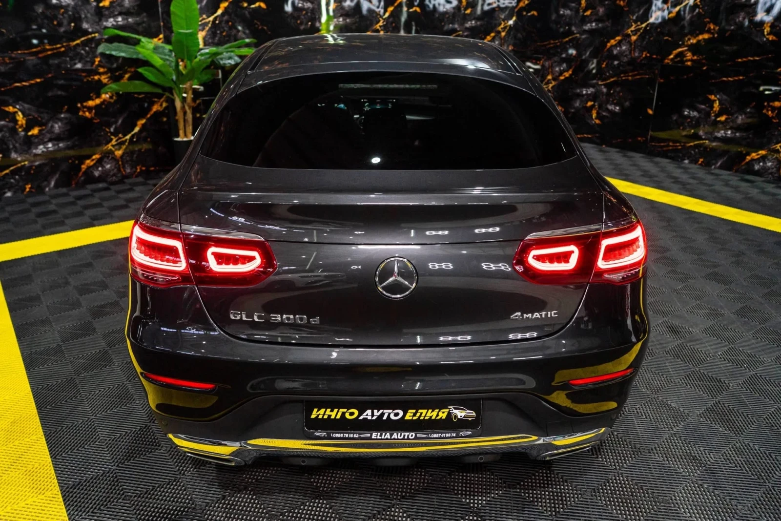 Mercedes-Benz GLC 300 D COUPE 4MATIC SPORT LINE LED NAVI ЛИЗИНГ 100%, снимка 8 - Автомобили и джипове - 55047521