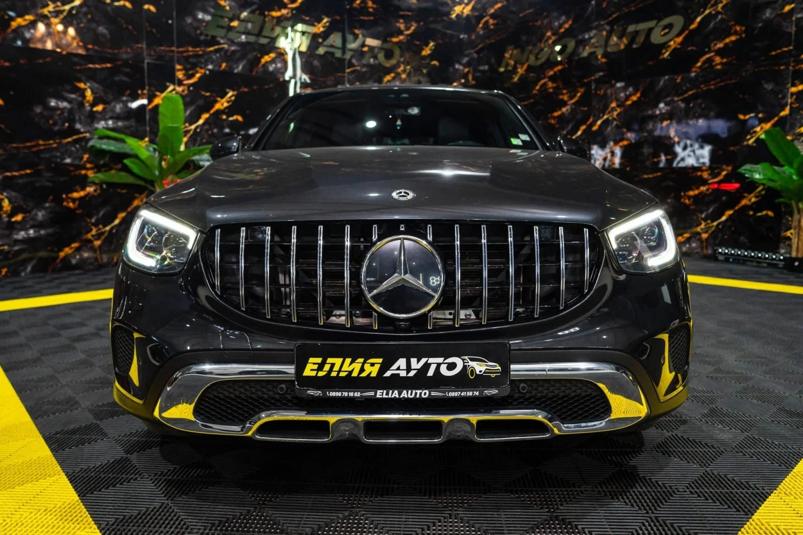 Mercedes-Benz GLC 300 D COUPE 4MATIC SPORT LINE LED NAVI ЛИЗИНГ 100%, снимка 3 - Автомобили и джипове - 55047521