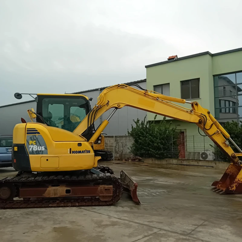 Багер Komatsu PC78US-8 - ПРОМОЦИЯ!!!, снимка 6 - Индустриална техника - 48214565