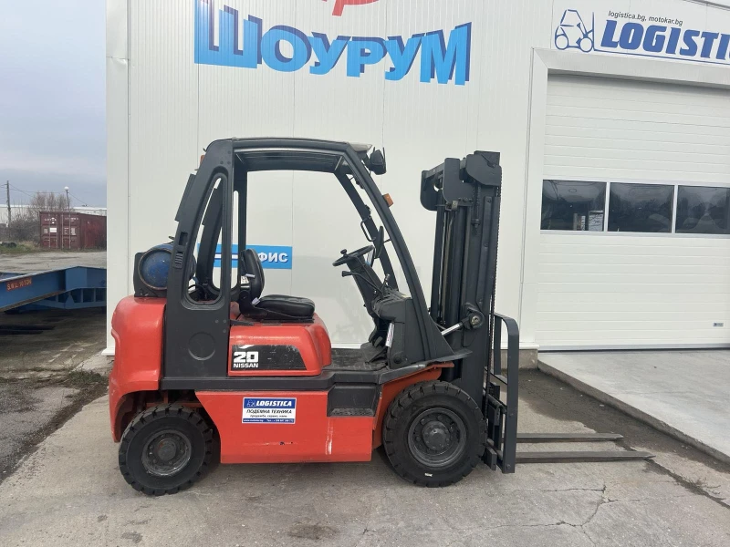 Мотокар Nissan Nissan H25 , снимка 11 - Индустриална техника - 52639376