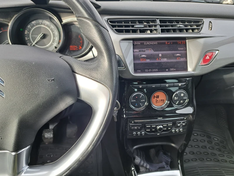 Citroen C3 1.6 HDI 90p.s.EXCLUSIVE, NAVI, PANORAMA , PARK , снимка 16 - Автомобили и джипове - 48629872