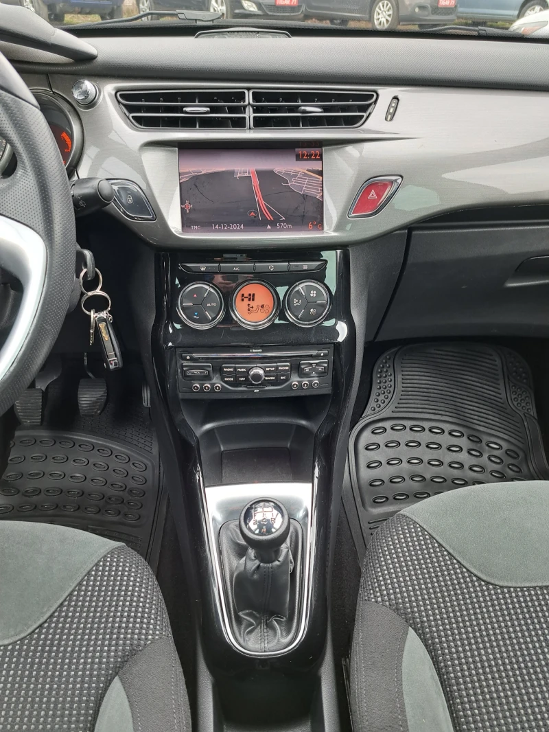 Citroen C3 1.6 HDI 90p.s.EXCLUSIVE, NAVI, PANORAMA , PARK , снимка 15 - Автомобили и джипове - 48629872