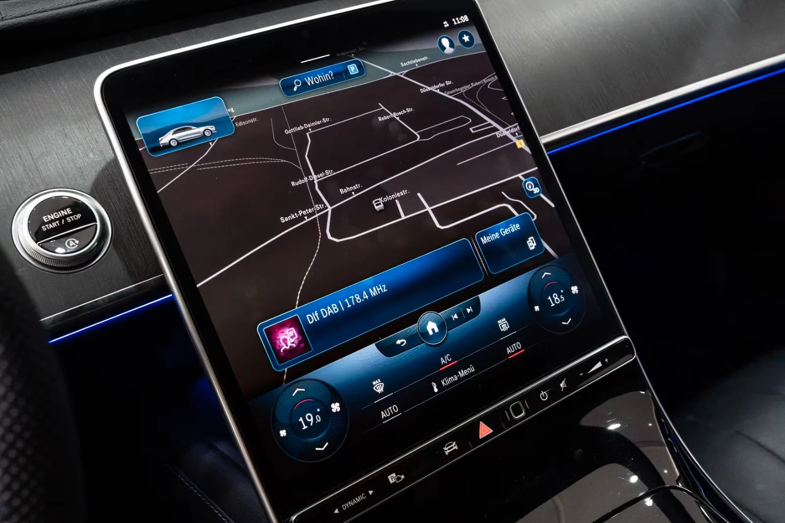 Mercedes-Benz S 400 d/4MATIC/330HP/AMG-LINE/LIM./NIGHT/BURM/LED/465fpr | Mobile.bg   14