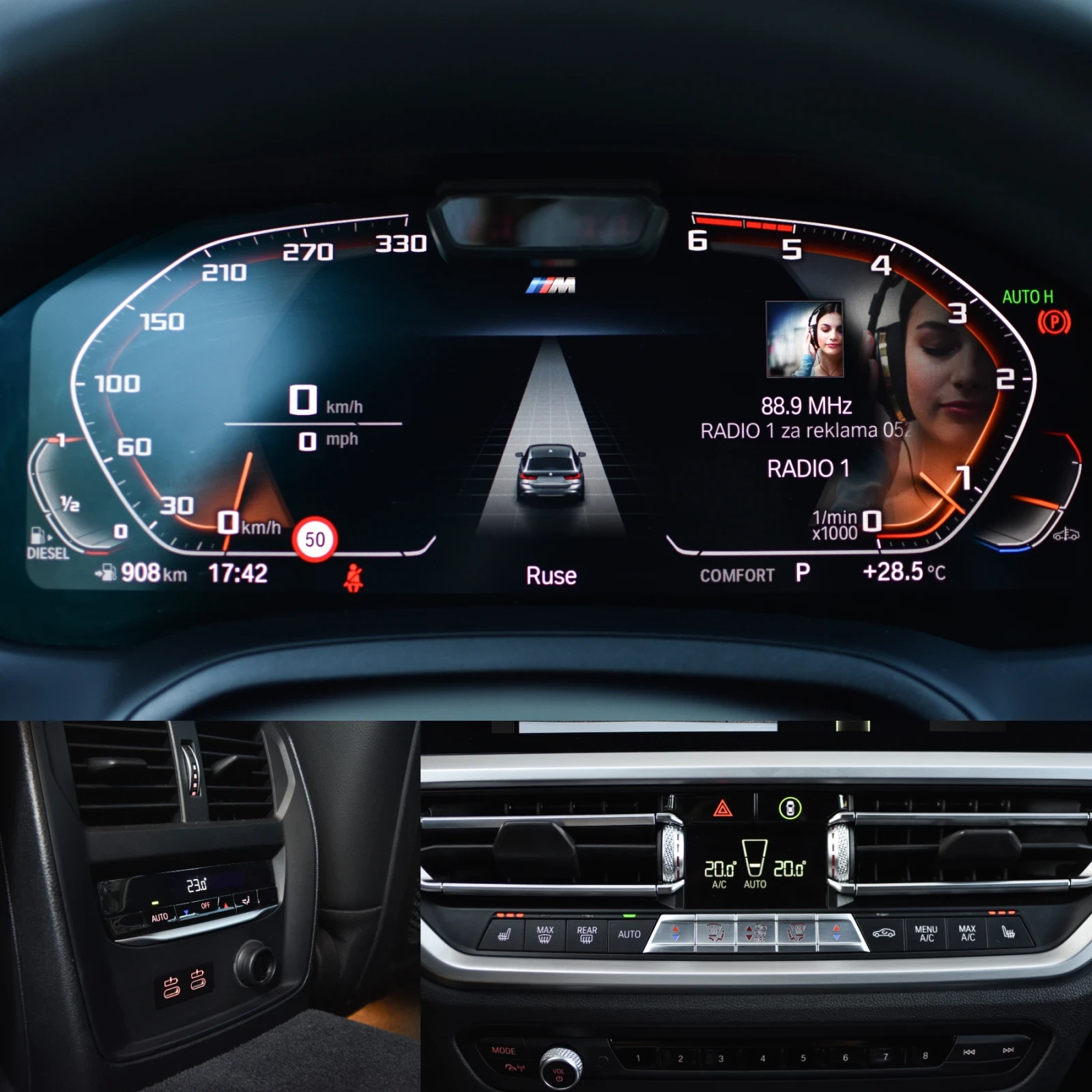 BMW 320 Tour M Sport LASER DA-Pro AHK HuD Ambiente | Mobile.bg � ����������� 14
