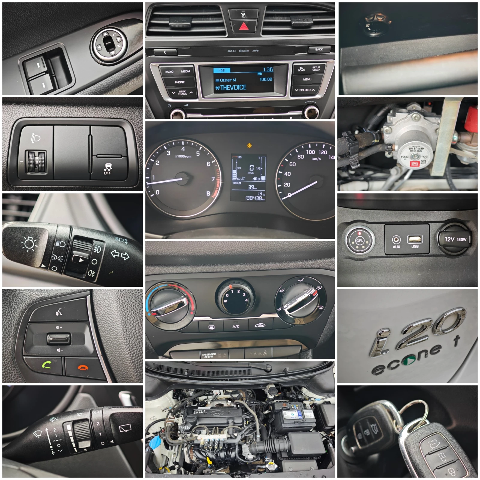 Hyundai I20 ГАЗ BRC - EURO6B , снимка 17 - Автомобили и джипове - 54211684