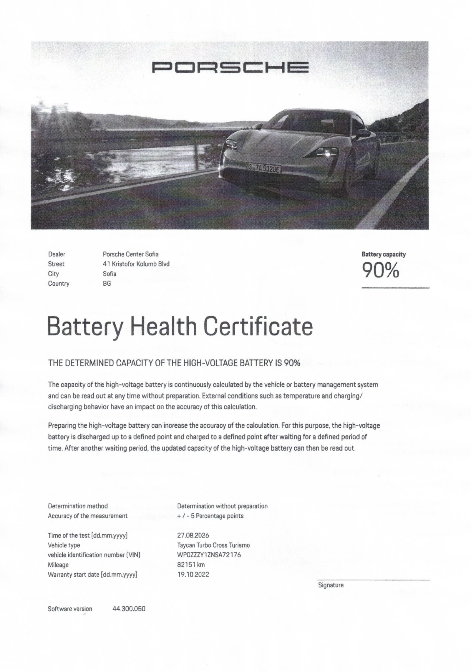 Porsche Taycan  ��������!!!Turbo Cross Turismo | Mobile.bg � ����������� 8