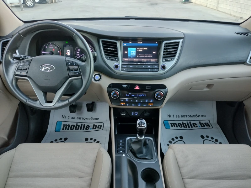 Hyundai Tucson 1.7 CRDI* Нави* Камера* Keyless* Подгрев* , снимка 13 - Автомобили и джипове - 47636324