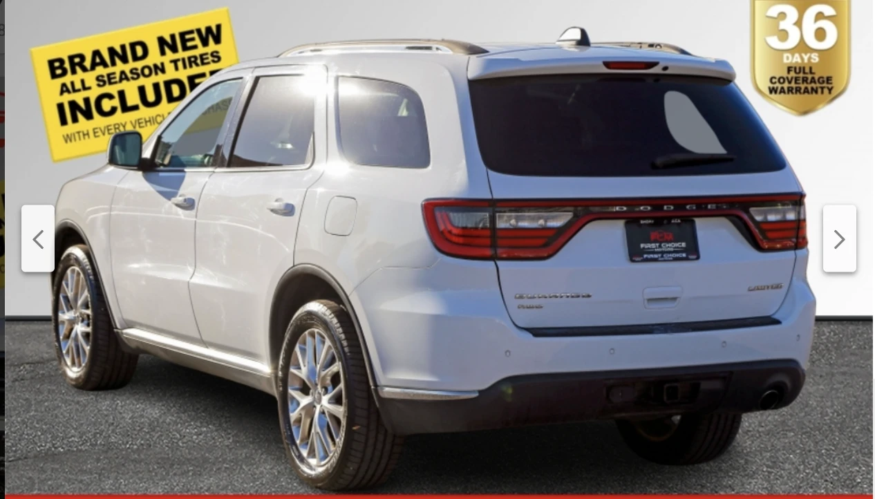 Dodge Durango 3.6* V6* 8ZF* ПОДГРЕВ* КАМЕРА* КЕЙЛЕС* LANE* ASSIS - изображение 4