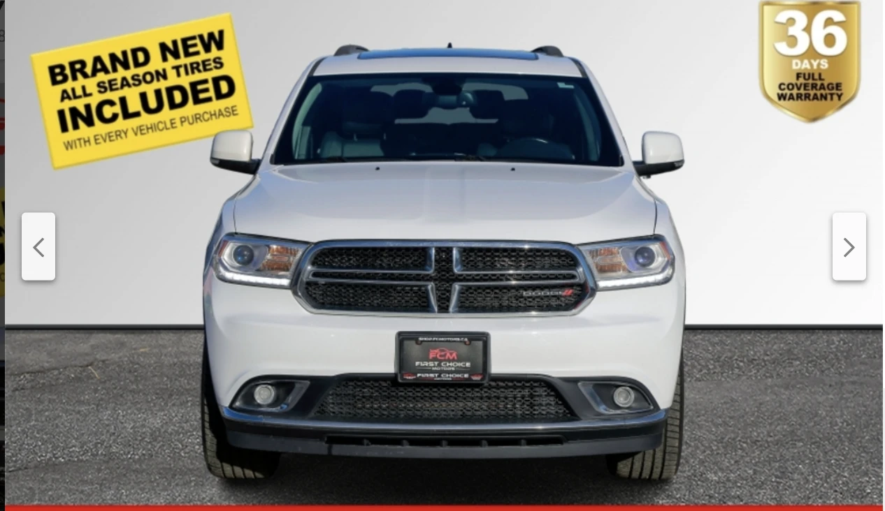 Dodge Durango 3.6* V6* 8ZF* ПОДГРЕВ* КАМЕРА* КЕЙЛЕС* LANE* ASSIS - изображение 7