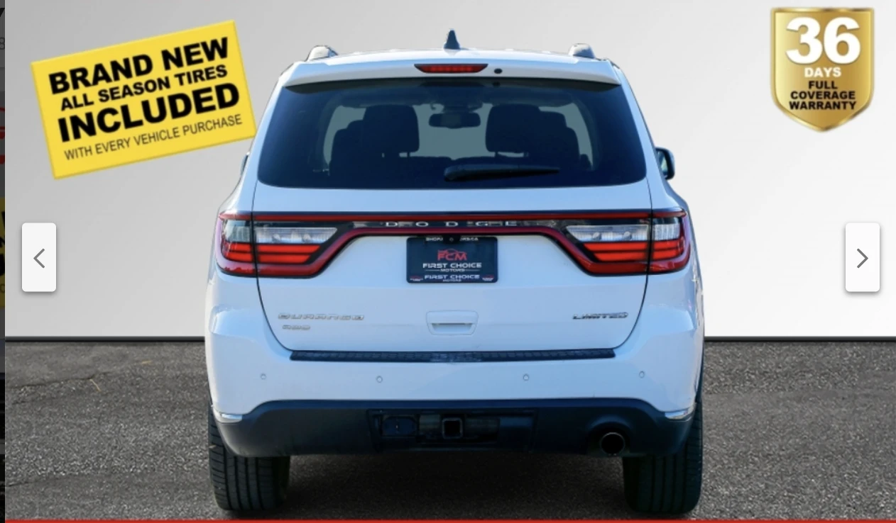 Dodge Durango 3.6* V6* 8ZF* ПОДГРЕВ* КАМЕРА* КЕЙЛЕС* LANE* ASSIS - изображение 8