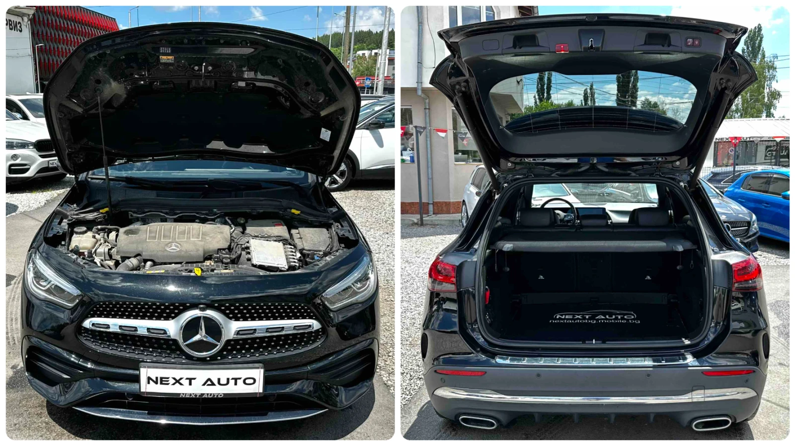 Mercedes-Benz GLA 220 2.0D 190HP 4MATIC AMG LINE BURMESTER EU6D, снимка 16 - Автомобили и джипове - 54679606