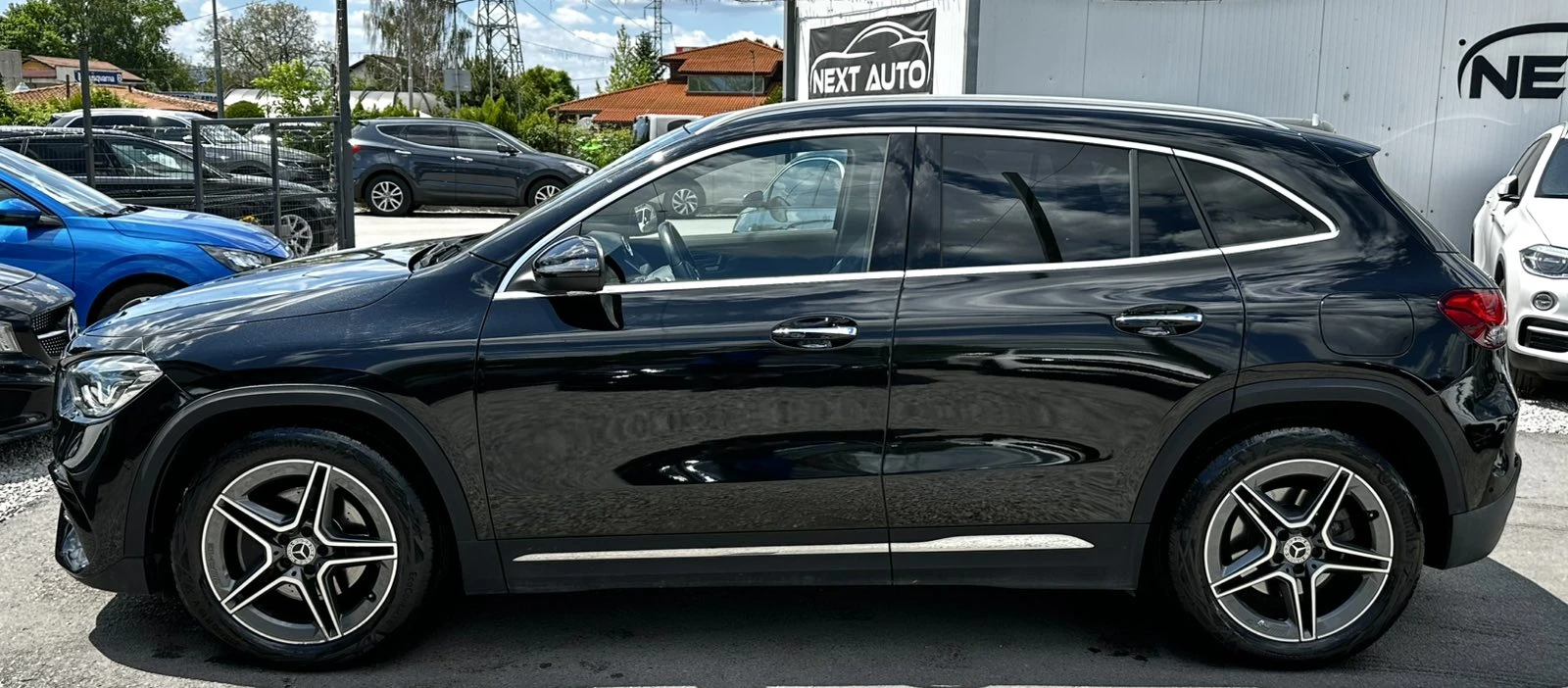 Mercedes-Benz GLA 220 2.0D 190HP 4MATIC AMG LINE BURMESTER EU6D, снимка 8 - Автомобили и джипове - 54679606