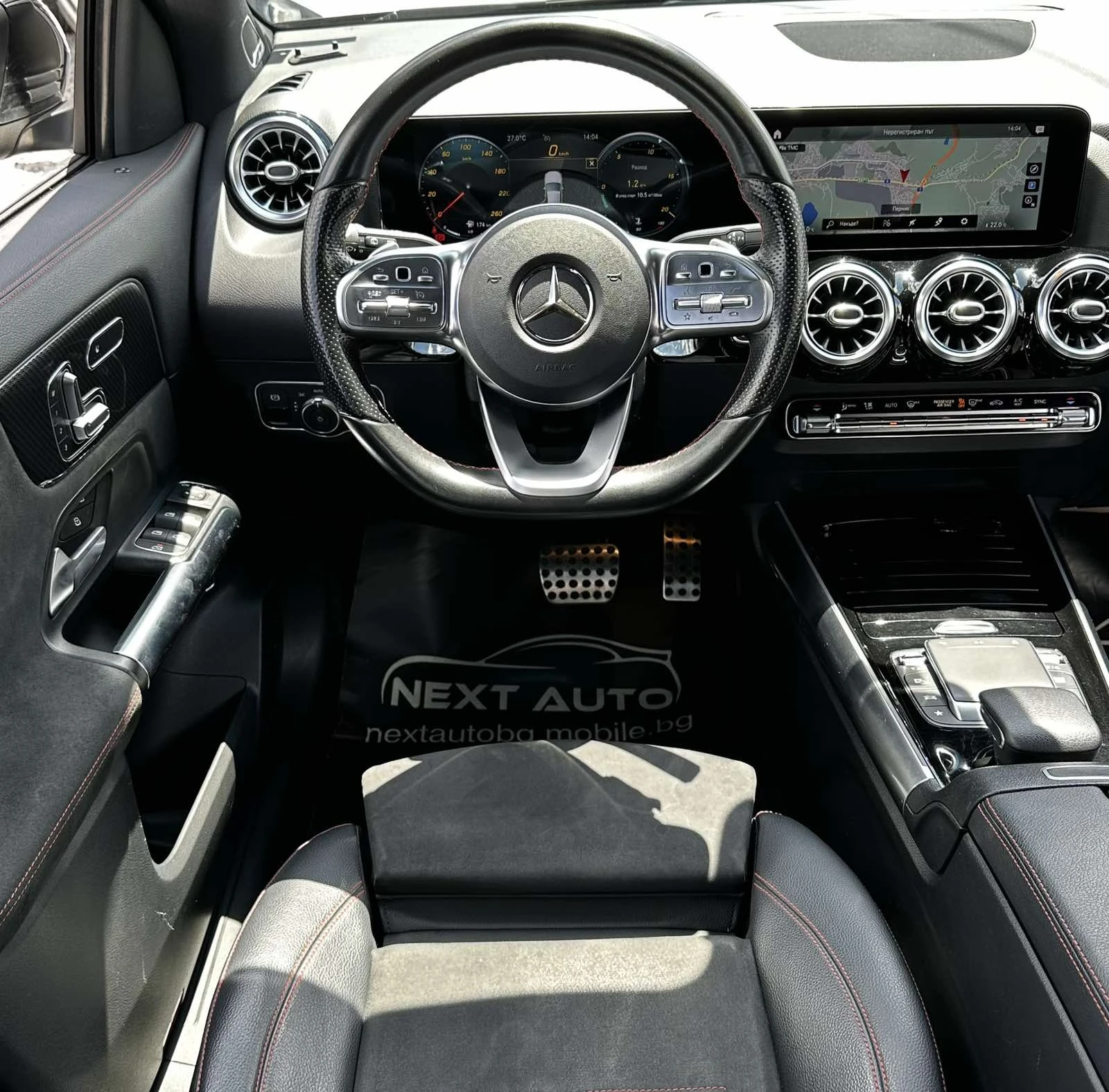 Mercedes-Benz GLA 220 2.0D 190HP 4MATIC AMG LINE BURMESTER EU6D, снимка 10 - Автомобили и джипове - 54679606