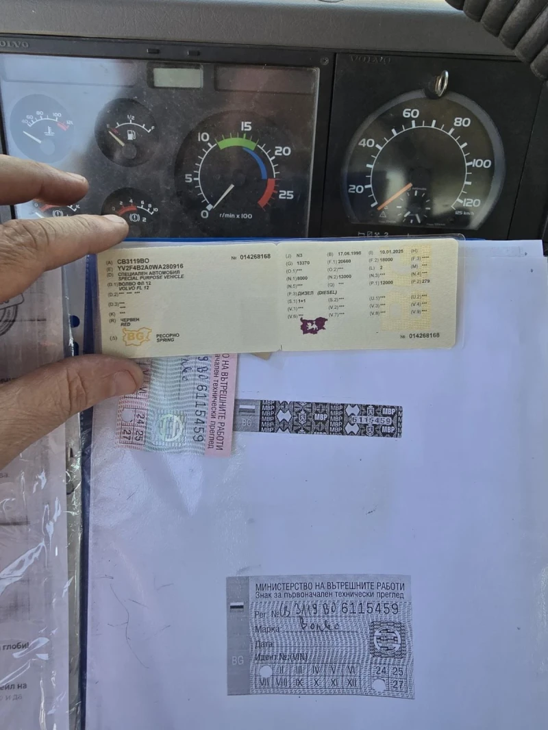 Volvo Fl12, снимка 8 - Камиони - 51500859