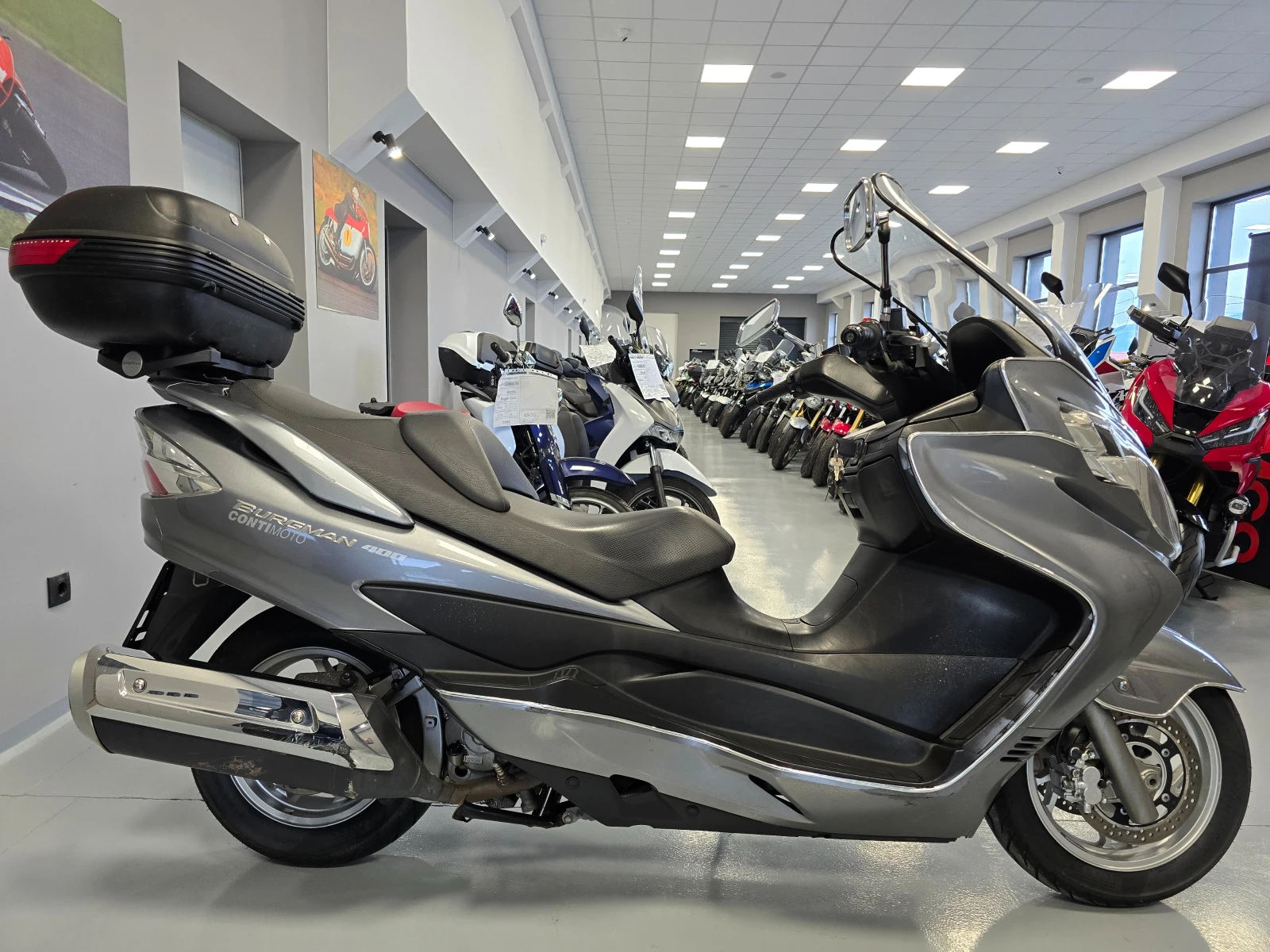 Suzuki Burgman 400ie, K7, 2007г. - изображение 2