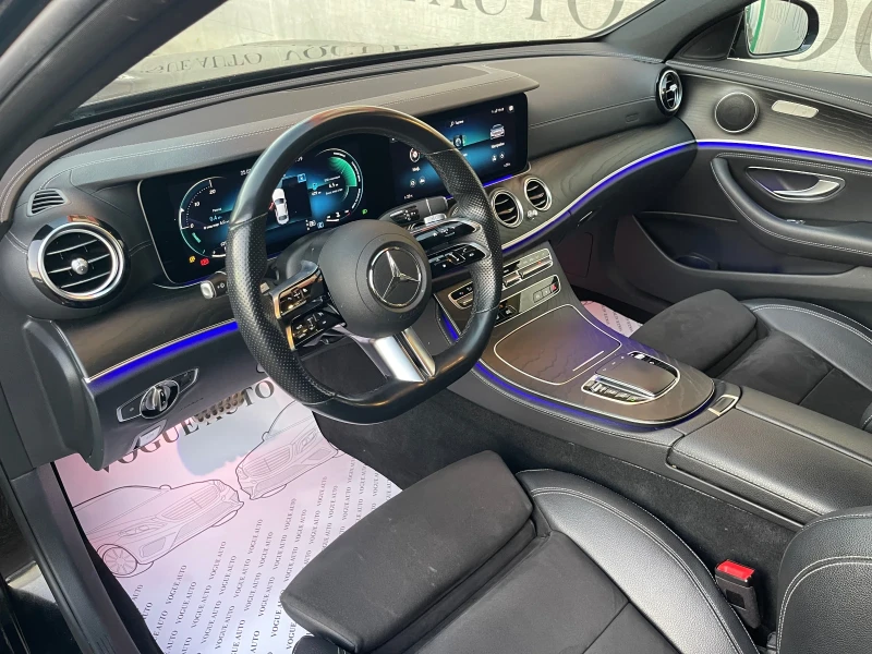 Mercedes-Benz E 220 4Matic* AMG* NIGHT* BLIND* ГАРАНЦИЯ* , снимка 11 - Автомобили и джипове - 51782257