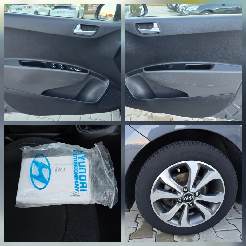 Hyundai I10 1.0i, Евро 6, Нави, 2017г., снимка 17 - Автомобили и джипове - 52208746