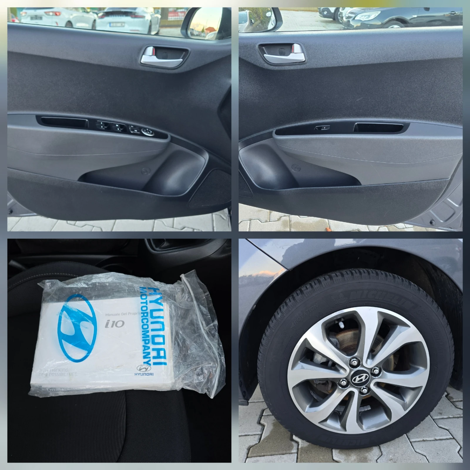 Hyundai I10 1.0i, Евро 6, Нави, 2017г. | Mobile.bg — изображение 17