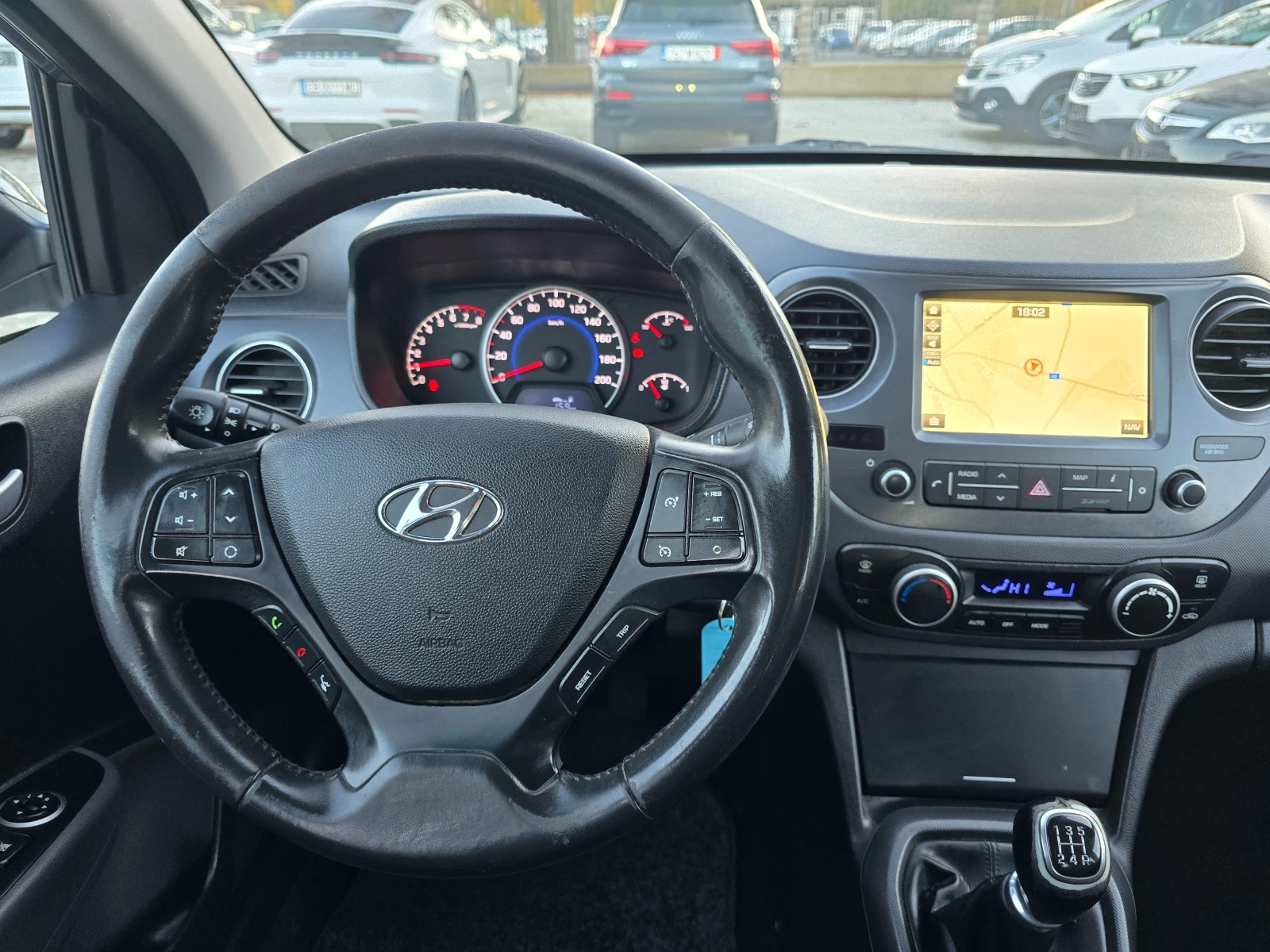 Hyundai I10 1.0i, Евро 6, Нави, 2017г. | Mobile.bg — изображение 11