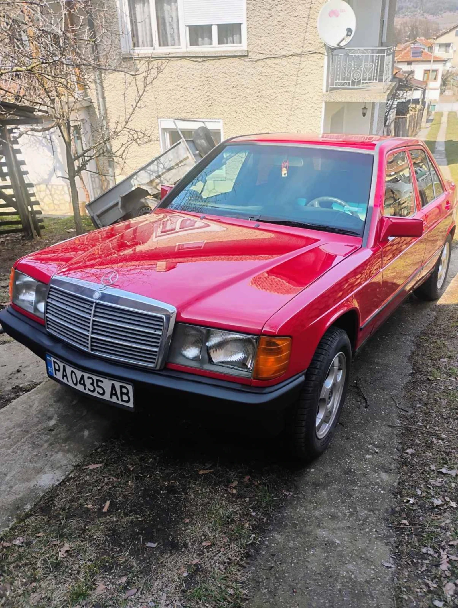 Mercedes-Benz 190 2.0d 78hp, снимка 2 - Автомобили и джипове - 53371238